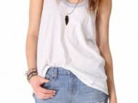 MONROW Contrast Oversized Tank