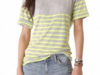 MONROW Cuff Sleeve Tee