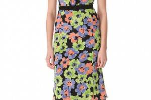 Moschino Floral Embroidered Dress