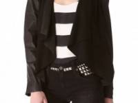 Muubaa Louis Draped Biker Jacket