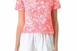 Nicholas French Jacquard Tee