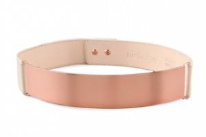 Nicholas Roxanne Rose Gold Plate Belt