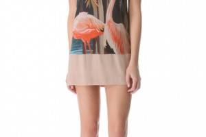 No. 21 Flamingo Tank Dress