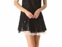 No. 21 Tiered Eyelet Tank Dress