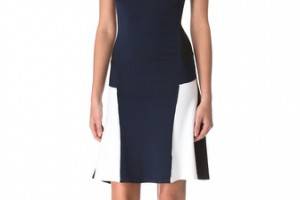 Ohne Titel Blocked Cap Sleeve Dress