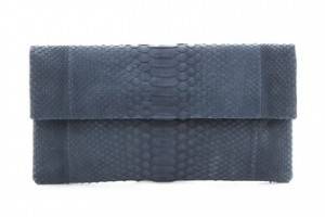 ONE by Primary Solid Python Clutch