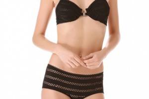 Only Hearts Eyelet Jersey Underwire Bra