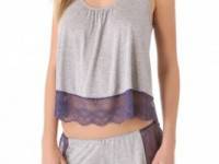 Only Hearts Venice Cropped Keyhole Tank