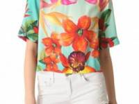 Osklen Flower Print Blouse