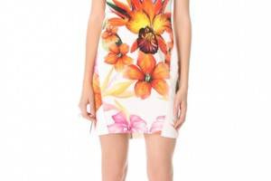 Osklen Prime Print Sleeveless Dress