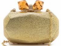 Overture Judith Leiber Avery Large Faceted Resin Clutch