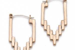 Pamela Love Empire Hoop Earrings