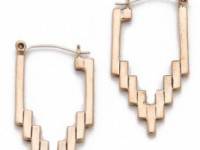 Pamela Love Empire Hoop Earrings