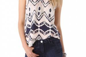 Parker Hanna Printed Top