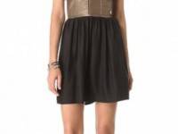 Parker Leather Corset Dress