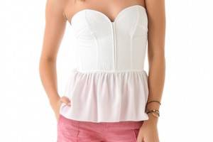 Parker Strapless Bustier Top