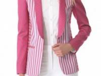 PHILOSOPHY DI ALBERTA FERRETTI Striped Blazer