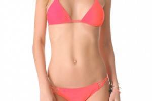 PilyQ Braided Triangle Bikini Top