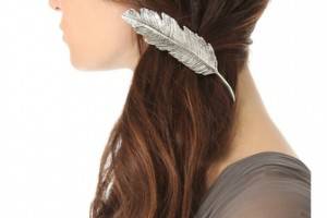 PLUIE Feather Barrette