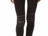 Plush Black Slash Leggings