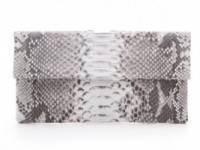 Primary Natural Python Clutch