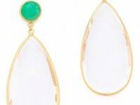 push BY PUSHMATAaHA Large Tear Earrings