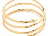 Rachel Zoe Bear Claw Coil Bracelet