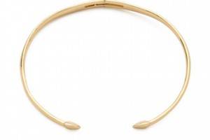 Rachel Zoe Bear Claw Collar Necklace