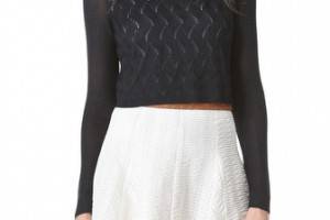 Rag & Bone Belle Crop Pullover