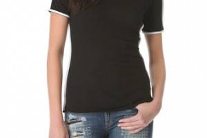 Rag & Bone The Piped Tee