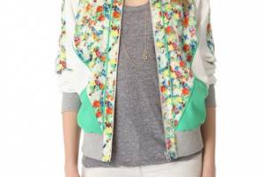 Rebecca Minkoff Acid Bloom Nolan Jacket