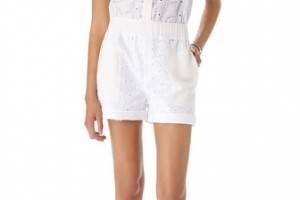 Rebecca Minkoff Brighton Eyelet Romper