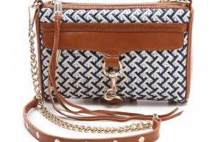 Rebecca Minkoff Crisscross Weave Mini MAC Bag