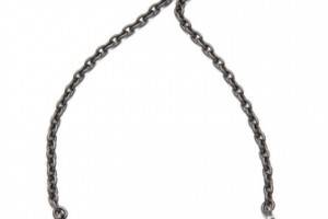 Rebecca Minkoff Flipped Crystal Bib Necklace