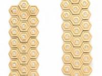 Rebecca Minkoff Hexagon Hanging Earrings