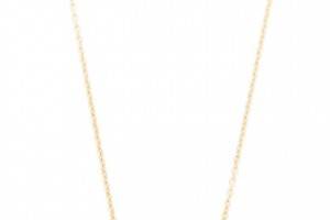 Rebecca Minkoff Hexagon Solitaire Necklace