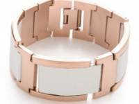 Rebecca Minkoff Leather &amp; Metal Bracelet