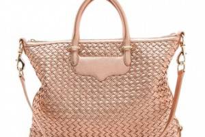 Rebecca Minkoff Woven Bonnie Satchel