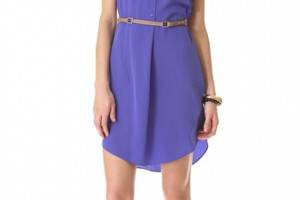 Rebecca Taylor Belted Dress