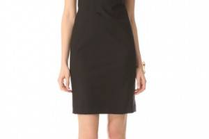 Rebecca Taylor Dress with Fluted Shoulder