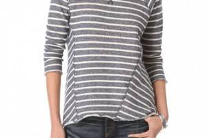 Rebecca Taylor Stripe Sweatshirt