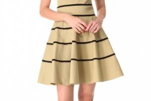 RED Valentino Striped Dress