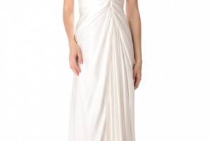 Reem Acra Lady Slipper Gown