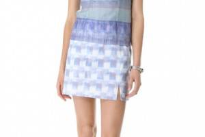 Richard Chai Love Digital Stripe Sleeveless Dress