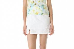 Richard Chai Love Layered Floral Sleeveless Dress