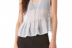 Riller & Fount Amy Peplum Tank