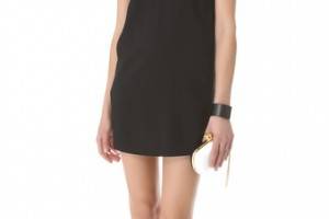 Robert Rodriguez Side Illusion Crepe Dress