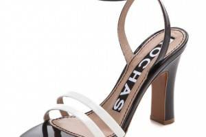 Rochas Ankle Strap Sandals