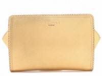 Rochas Borsa Leather Clutch