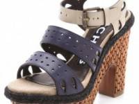 Rochas Strapped Platform Sandals